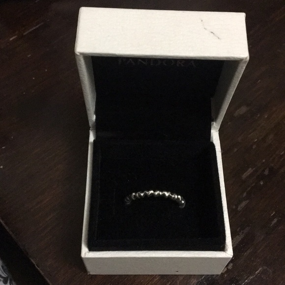 Pandora Jewelry - Stackable hearts Pandora ring Pandora Jewelry - Stackable hearts Pandora ring